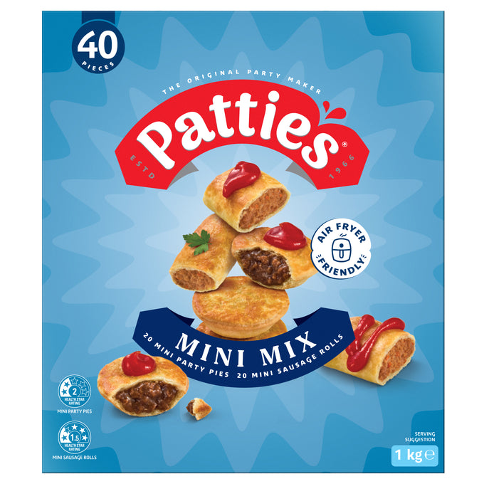 Patties 40pk Mini Combo 6x1kg