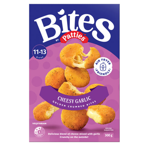 Patties Bites Cheesy Garlic 5x300g